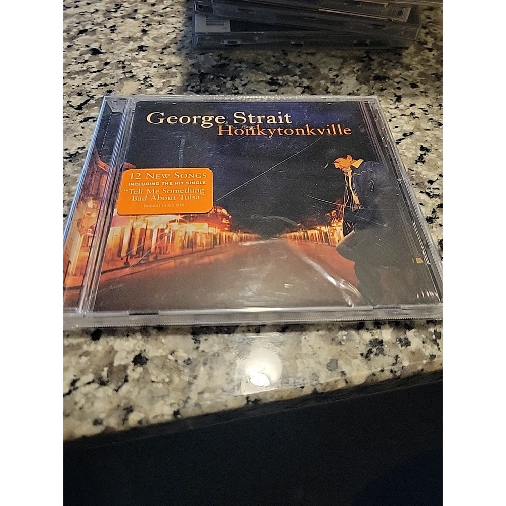 Honkytonkville by George Strait‎ (CD, 2003)Unopened But Sm Crack In Case